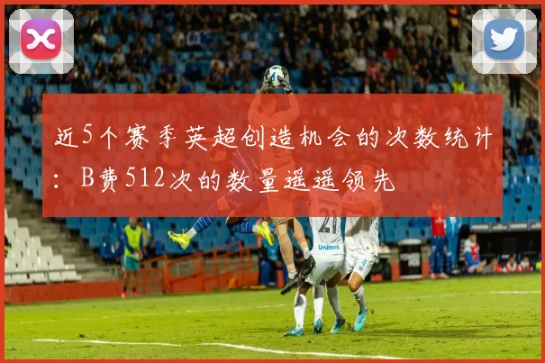 近5个赛季英超创造机会的次数统计：B费512次的数量遥遥领先